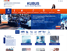 Tablet Screenshot of kubus-sa.com